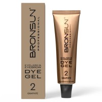 Краска для ресниц и бровей BRONSUN графит #2 15мл